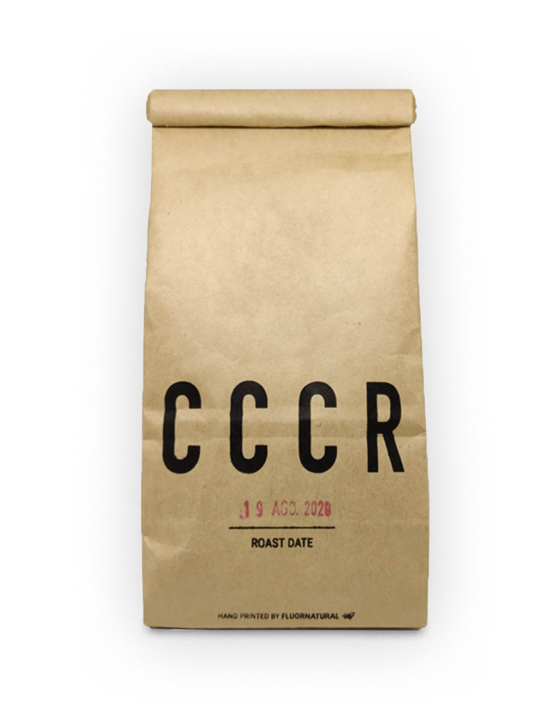 Bolsa de café de especialidad CCCR formato de 250 gr Perú Bosque Virgen